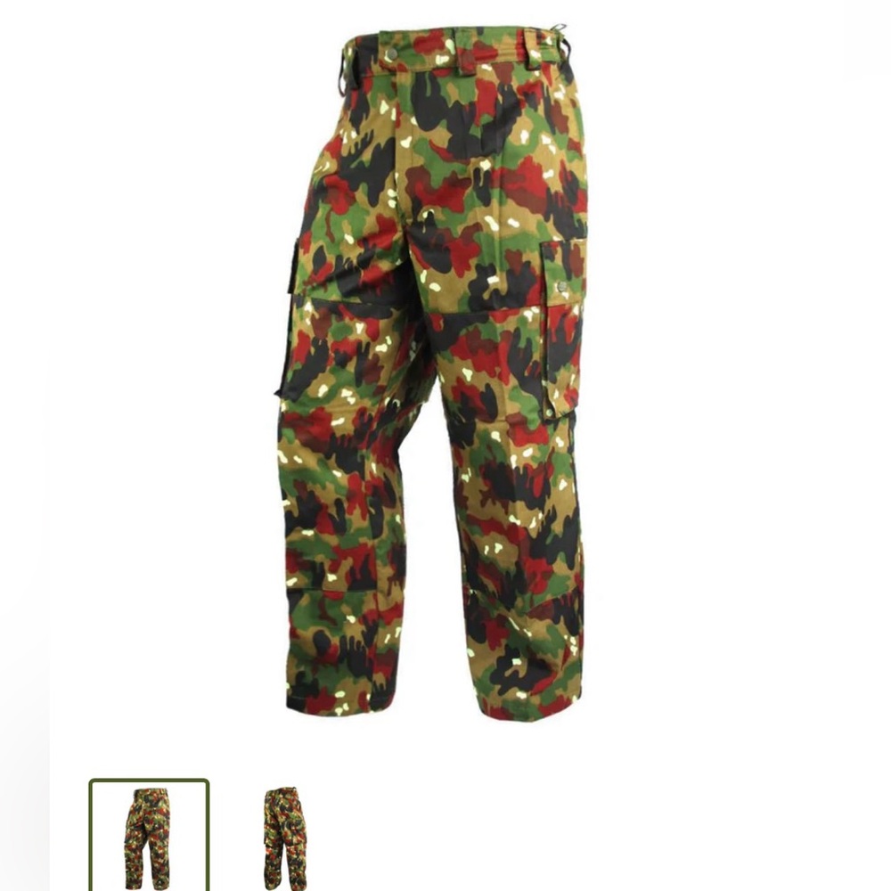 Issued Swiss Alpenflage M83 Trousers